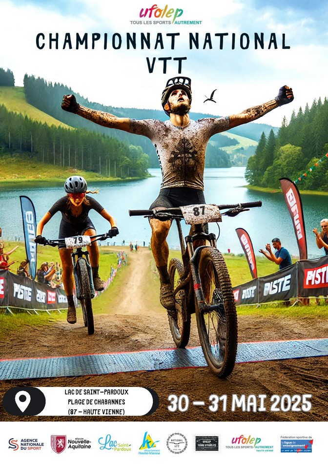 Liste des 1032 engagés au Championnat National de VTT les 30 et 31 Mai 2025